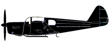 Silhouette image of generic N120 model; specific model in this crash may look slightly different